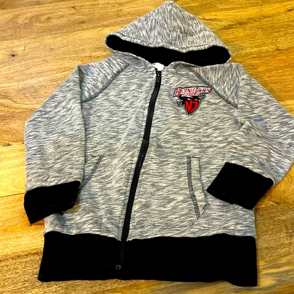 H & M hoodie, zip up, size 4/6